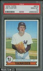 Jim Hunter Baseball Cards 1979 Topps Prices