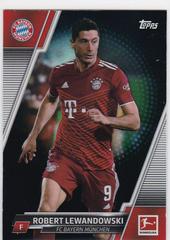 Robert Lewandowski [Black Foil] Soccer Cards 2021 Topps Bundesliga Prices