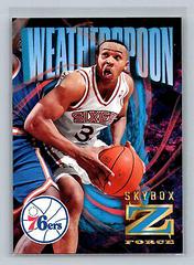 Clarence Weatherspoon [Z Cling] #67 Basketball Cards 1996 Skybox Z Force Prices