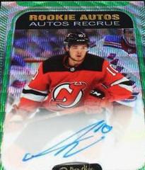 Alexander Holtz [Emerald Surge] Hockey Cards 2021 O-Pee-Chee Rookie Autographs Prices