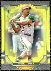 Reggie Jackson [Citrine] #4 Baseball Cards 2022 Topps Triple Threads Prices