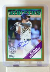 Cal Stevenson [Gold] #88BA-CS Baseball Cards 2023 Topps Update 1988 Autographs Prices