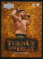 Ethan Page #TH-7 Wrestling Cards 2022 SkyBox Metal Universe AEW Turn up the Heat Prices