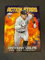 Anthony Volpe [Gold] #ASC-28 Baseball Cards 2023 Topps Chrome Update Action Stars Prices