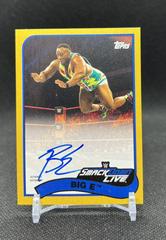 Big E [Gold] Wrestling Cards 2018 Topps WWE Heritage Autographs Prices