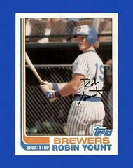 Robin Yount Baseball Cards 1982 Topps Prices