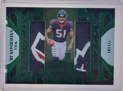 Will Anderson Jr. [Green] #RR-7 Football Cards 2023 Panini Plates and Patches Rookie Reflections Prices