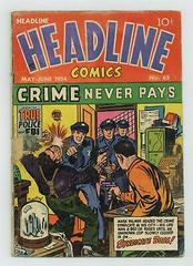 Headline Comics #65 (1954) Comic Books Headline Comics Prices