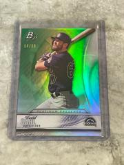 David Dahl [Green] Baseball Cards 2016 Bowman Platinum Presence Prices