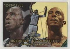 Kevin Garnett [Row 1] Basketball Cards 1998 Flair Showcase Prices