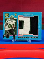 Breece Hall [Sapphire] #SS-13 Football Cards 2022 Panini Encased Substantial Rookie Swatches Prices