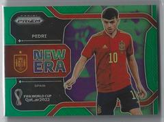 Pedri [Green] Soccer Cards 2022 Panini Prizm World Cup New Era Prices
