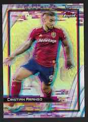 Cristian Arango #H-3 Soccer Cards 2023 Finest MLS Hologlow Prices