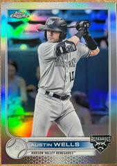 Austin Wells [Refractor] #PDC-11 Baseball Cards 2022 Topps Pro Debut Chrome Prices