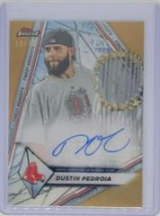 Dustin Pedroia [Gold] #FMA-DP Baseball Cards 2022 Topps Finest Moments Autographs Prices