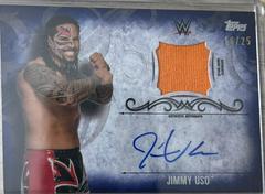 Jimmy Uso [Blue Autograph] #UAR-JIU Wrestling Cards 2016 Topps WWE Undisputed Relics Prices
