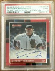 Spencer Torkelson [Pandora Red] #R88S-ST Baseball Cards 2022 Panini Donruss Optic Retro 1988 Signatures Prices