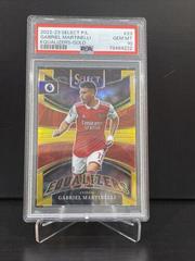 Gabriel Martinelli [Gold] #23 Soccer Cards 2022 Panini Select Premier League Equalizers Prices