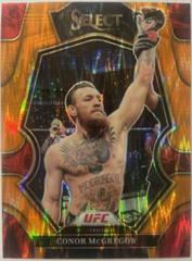 Conor McGregor [Orange Flash] #102 Ufc Cards 2023 Panini Select UFC Prices