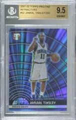 Jamaal Tinsley [Refractor] Basketball Cards 2001 Topps Pristine Prices