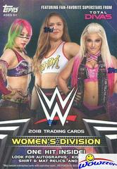 Blaster Box Wrestling Cards 2018 Topps WWE Women's Division Prices