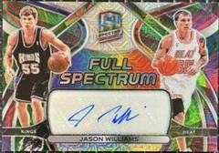 Jason Williams [Meta] #FSS-JSW Basketball Cards 2021 Panini Spectra Full Spectrum Signatures Prices