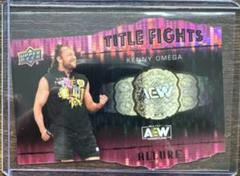 Kenny Omega [Pink] #TF-3 Wrestling Cards 2022 Upper Deck Allure AEW Title Fights Prices