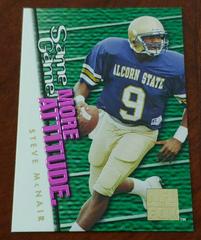 Steve McNair #F2 Football Cards 1995 Skybox Impact More Attitude Prices