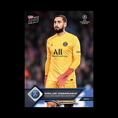 Gianluigi Donnarumma Soccer Cards 2021 Topps Now UEFA Champions League Prices