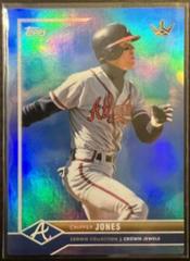 Chipper Jones [Royals Light Blue] #11 Baseball Cards 2022 Topps X Bobby Witt Jr. Crown Prices
