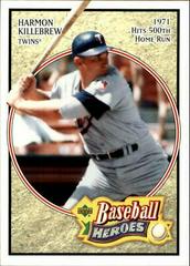 Harmon Killebrew #34 Baseball Cards 2005 Upper Deck Baseball Heroes Prices