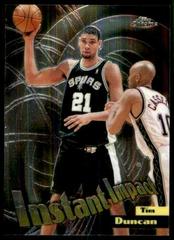 Tim Duncan Basketball Cards 1998 Topps Chrome Instant Impact Prices