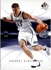 Andrei Kirilenko Basketball Cards 2004 SP Authentic Prices