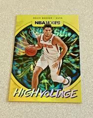 Devin Booker #18 Basketball Cards 2019 Panini Hoops High Voltage Prices