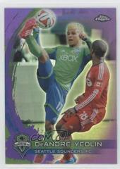 DeAndre Yedlin [Purple Refractor] Soccer Cards 2014 Topps Chrome MLS Prices