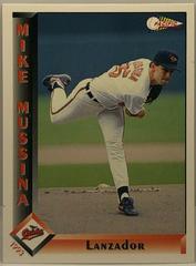 Mike Mussina #21 Baseball Cards 1993 Pacific Spanish Prices