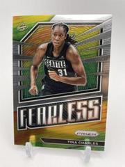 Tina Charles #12 Basketball Cards 2023 Panini Prizm WNBA Fearless Prices