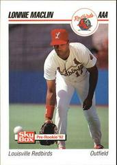 Lonnie Maclin #127 Baseball Cards 1992 Skybox AAA Prices