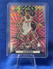 Jalen Green [Pink Swirl] #259 Basketball Cards 2021 Panini Mosaic Prices