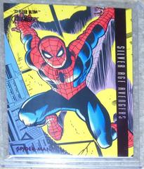 Spider-Man [Burgundy Foil] Marvel 2022 Ultra Avengers Prices