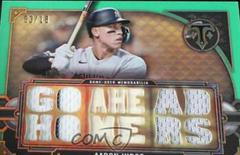 Aaron Judge [Emerald] #TTR-AJ4 Baseball Cards 2022 Topps Triple Threads Relics Prices