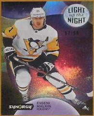 Evgeni Malkin [Green] Hockey Cards 2022 Upper Deck Synergy Light Up The Night Prices