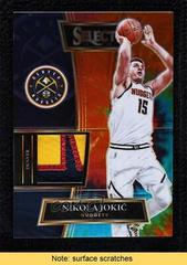 Nikola Jokic [Tie Dye Prizm] Basketball Cards 2021 Panini Select Selective Swatches Prices