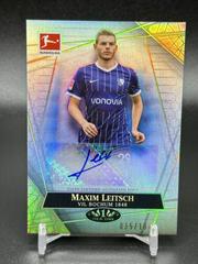 Maxim Leitsch Soccer Cards 2021 Topps Tier One Bundesliga Autographs Prices