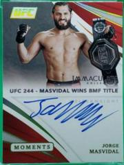 Jorge Masvidal Ufc Cards 2021 Panini Immaculate UFC Moments Autographs Prices