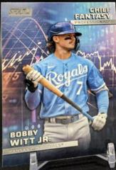 Bobby Witt Jr. Baseball Cards 2023 Stadium Club Chief Fantasy Professionals Prices