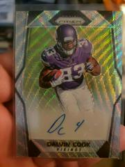 Dalvin Cook [Blue Wave] #RA-DC Football Cards 2017 Panini Prizm Rookie Autographs Prices