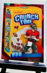 Tom Brady [Cubic] #CT-1 Football Cards 2022 Panini Donruss Crunch Time Prices
