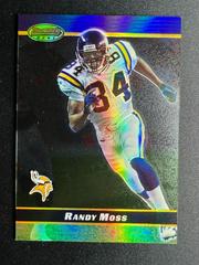 Randy Moss [Acetate Parallel] Football Cards 2000 Bowman's Best Prices