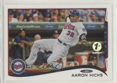 Aaron Hicks #12 Baseball Cards 2014 Topps Prices